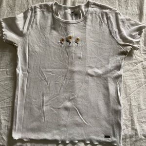 Hollister sunflower crop top